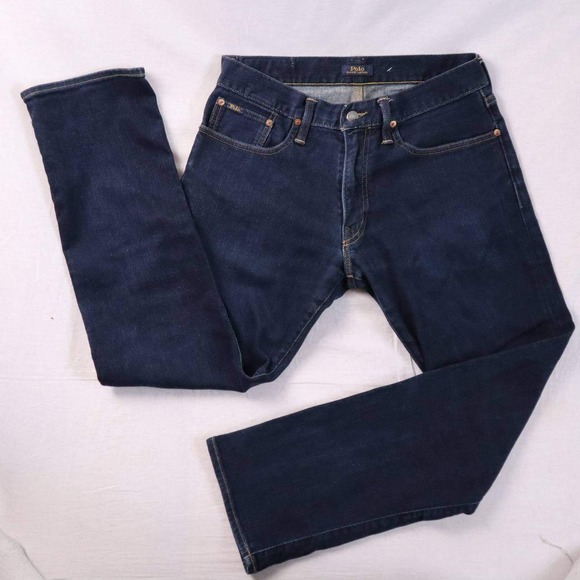 Polo Ralph Lauren Other - Polo Ralph Lauren Men Jeans Dark Wash Straight Leg Denim Pants Size 30x30